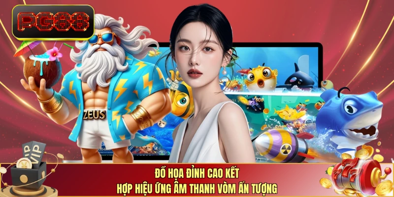 Đồ họa đỉnh cao kết hợp hiệu ứng âm thanh vòm ấn tượng 