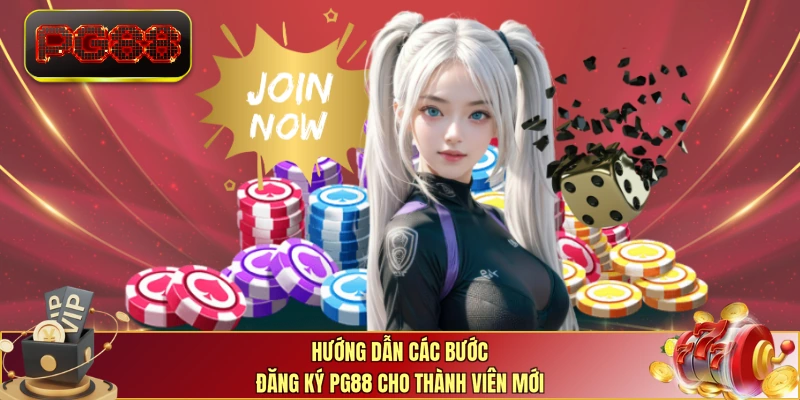 Hướng dẫn các bước đăng ký PG88 cho thành viên mới