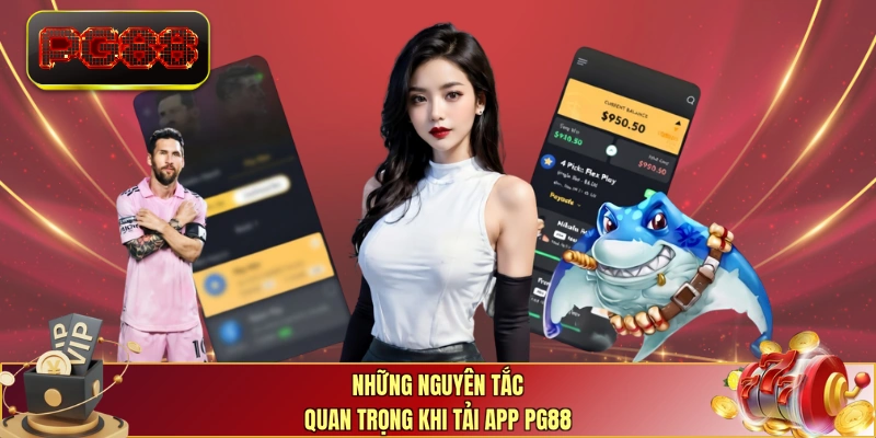 Những nguyên tắc quan trọng khi tải app PG88