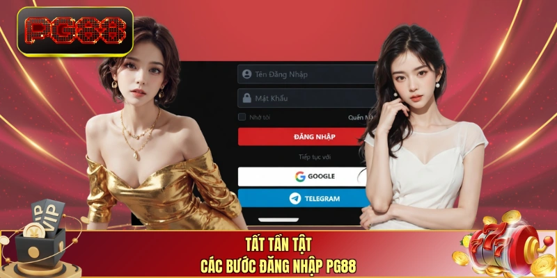 Tất tần tật các bước đăng nhập PG88