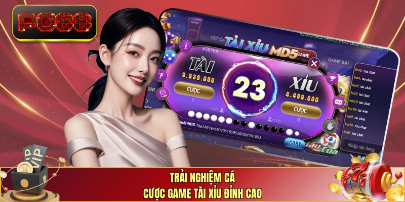 Trải nghiệm cá cược game tài xỉu đỉnh cao